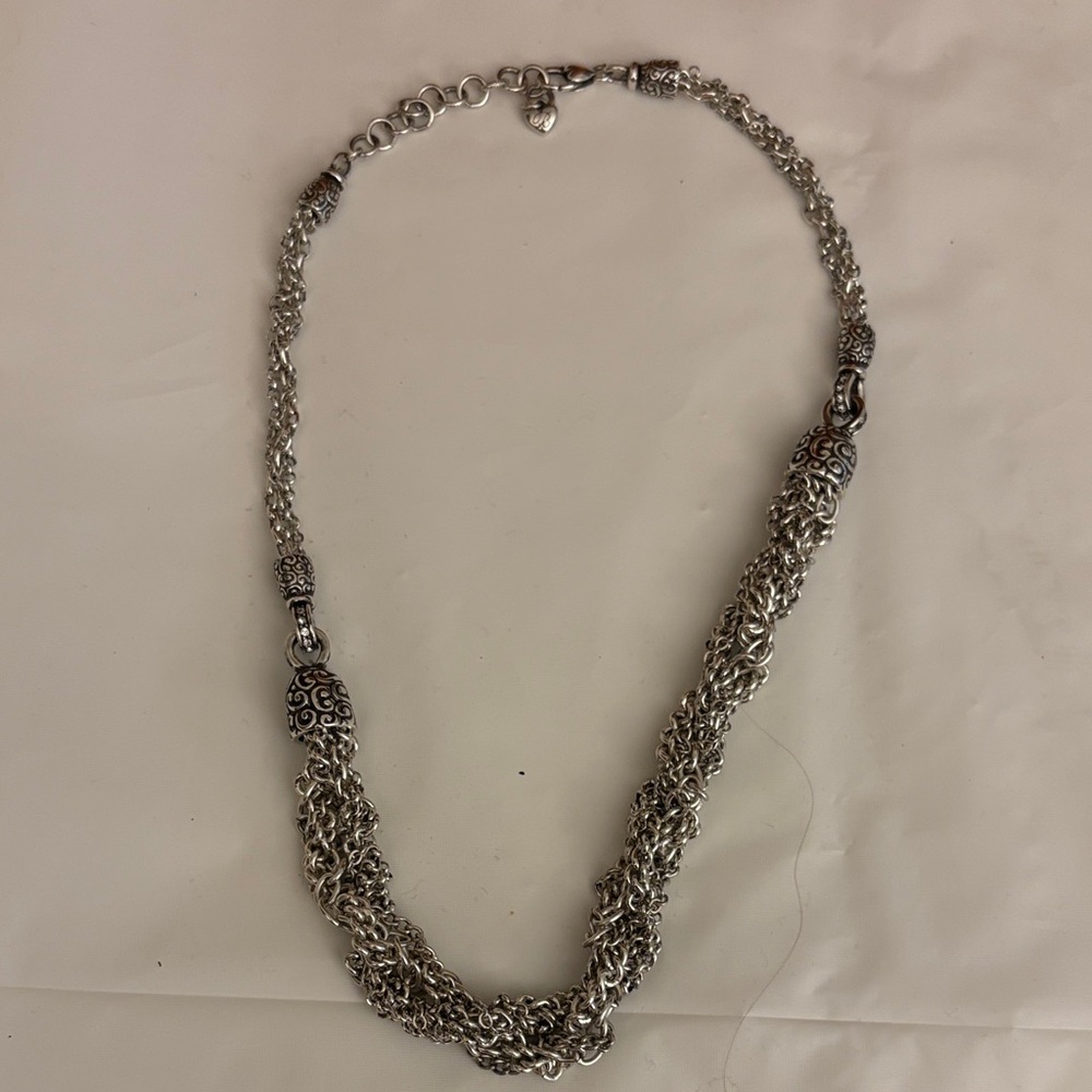 🔥🔥Brighton Elegant Silver Chain Necklace 20”🔥🔥